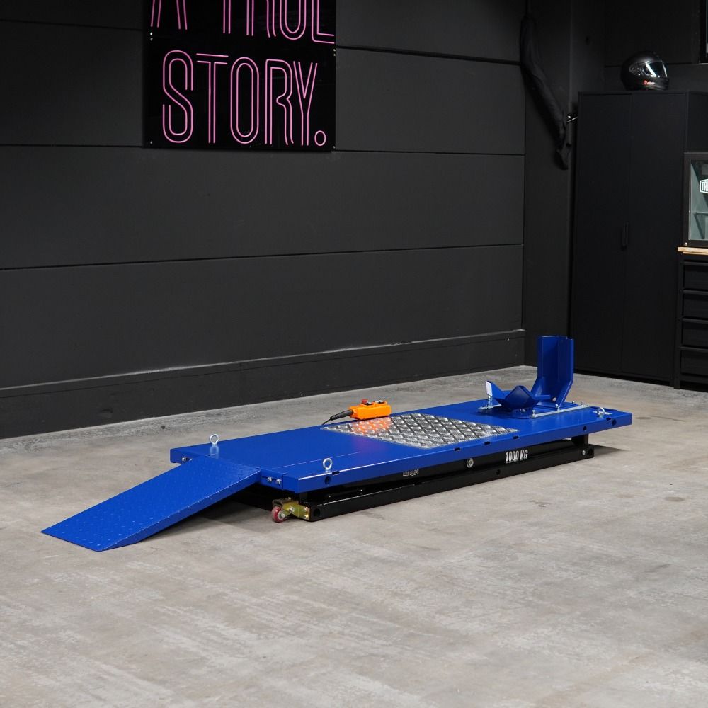 TRUSTERS / REMO POWERLIFT1000 » Motorrad » 1000 kg Tragkraft » Blau