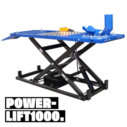 TRUSTERS / REMO POWERLIFT1000 » Motorrad » 1000 kg Tragkraft » Blau