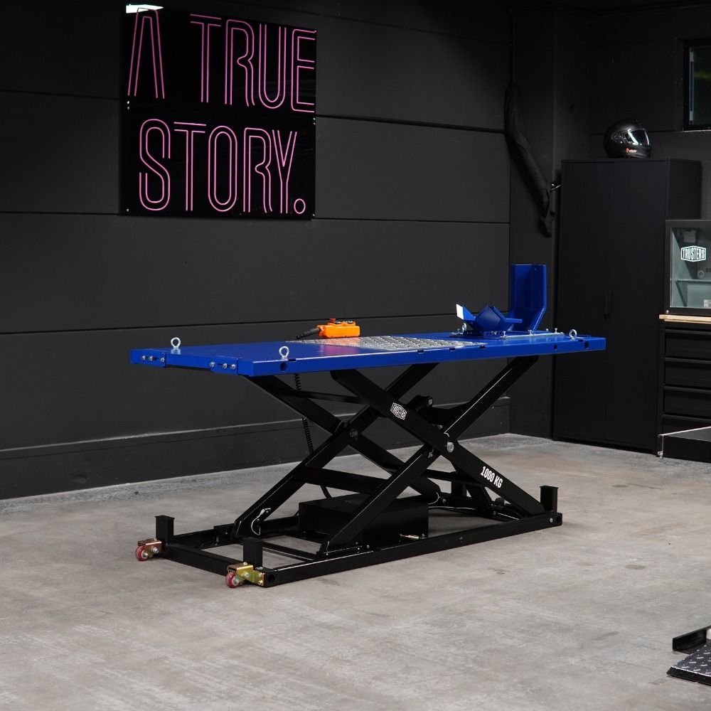 TRUSTERS / REMO POWERLIFT1000 » Motorrad » 1000 kg Tragkraft » Blau