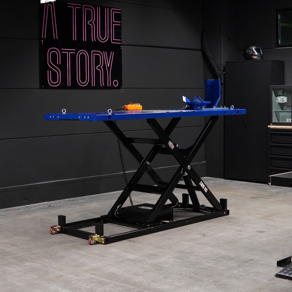TRUSTERS / REMO POWERLIFT1000 » Motorrad » 1000 kg Tragkraft » Blau