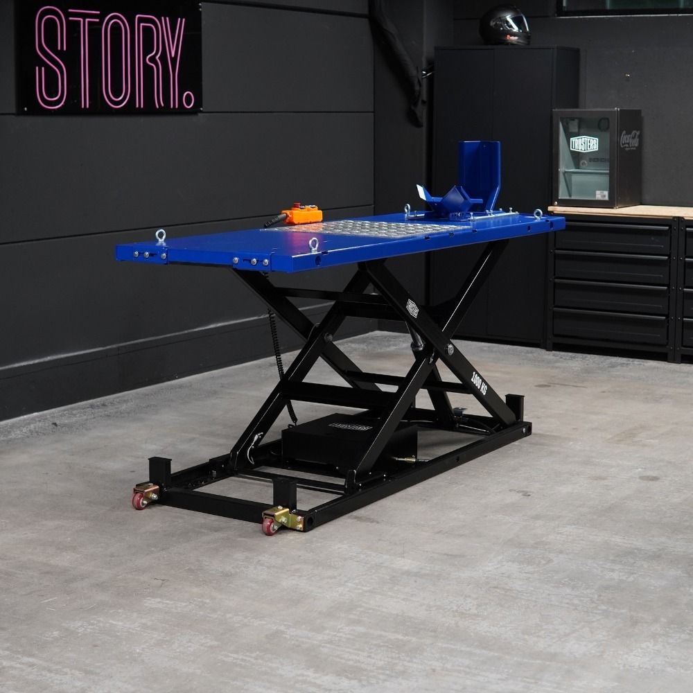 TRUSTERS / REMO POWERLIFT1000 » Motorrad » 1000 kg Tragkraft » Blau